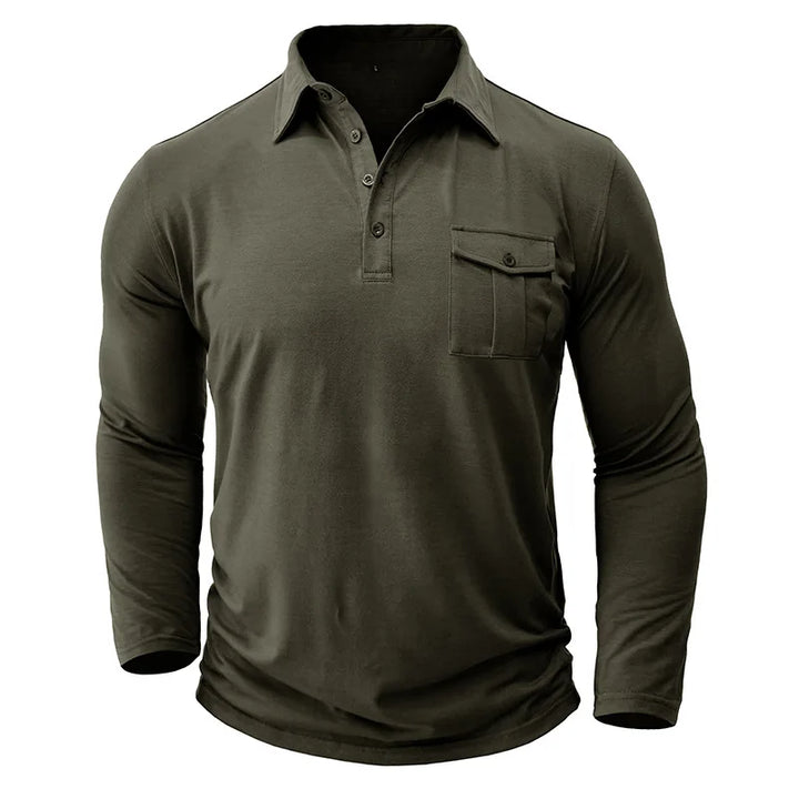 SummitFlex™ Long-Sleeve Polo