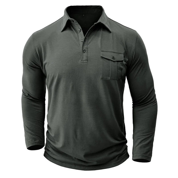 SummitFlex™ Long-Sleeve Polo