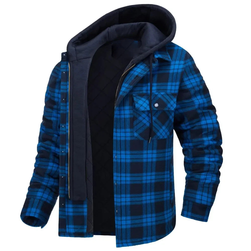 Arctic Shield Quilted Flannel Jacket™ | Blue