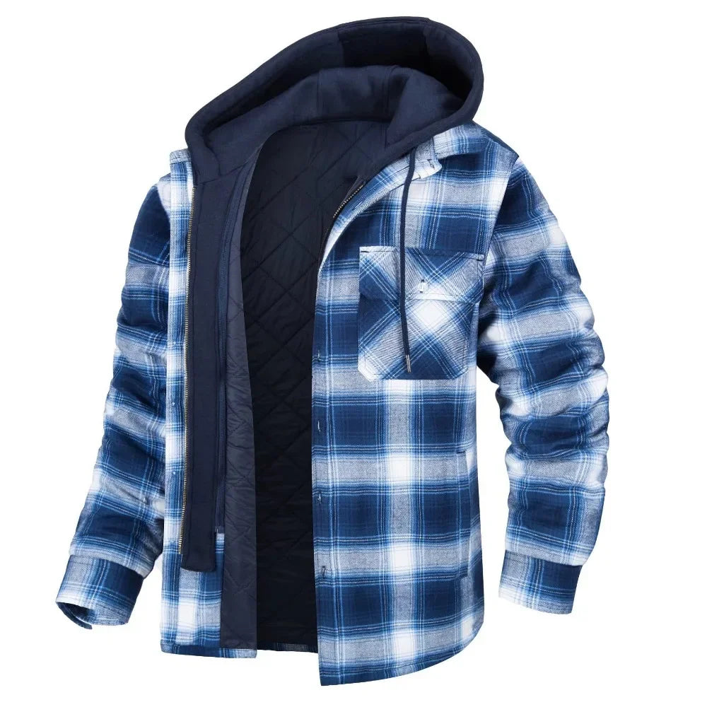 Arctic Shield Quilted Flannel Jacket™ | Red