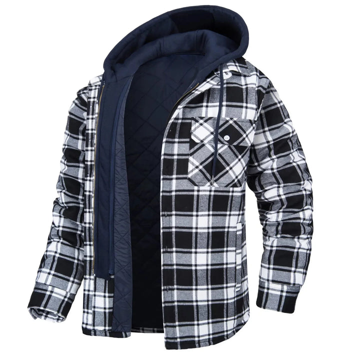 Arctic Shield Quilted Flannel Jacket™ | White