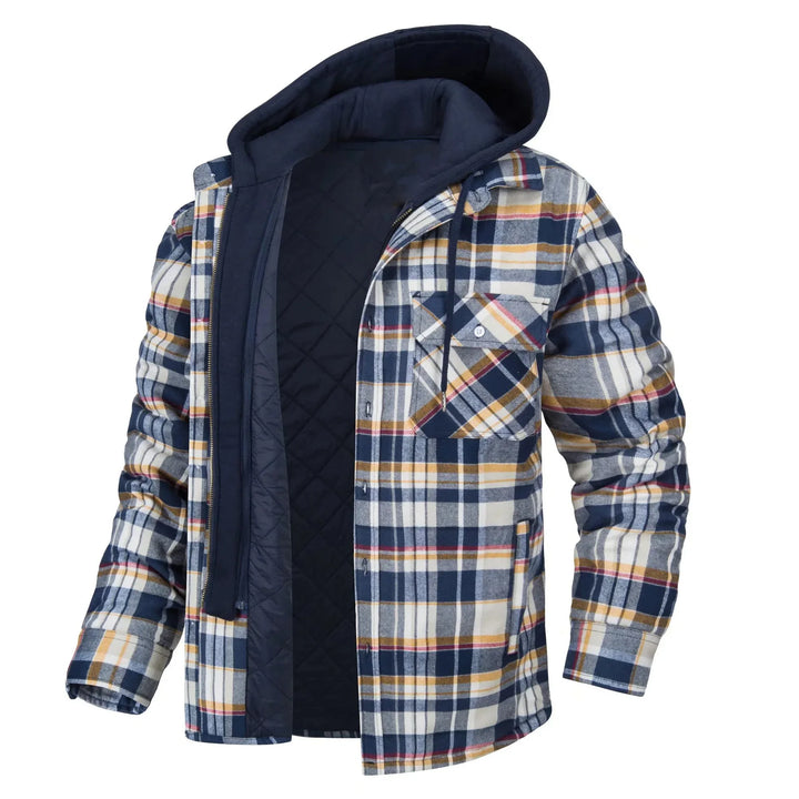 Arctic Shield Quilted Flannel Jacket™ | Blue