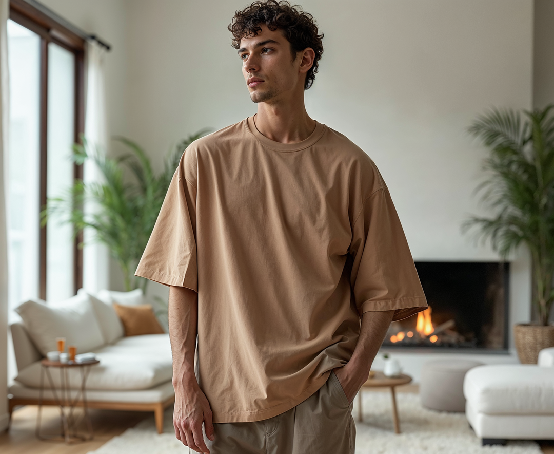 The Lounge Oversized Tee™ | Brown